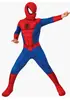Disfraz de cosplay para niños de Spider-Man 4, nuevo traje rojo y azul, body de Peter Parker, disfraz de una pieza cosplay