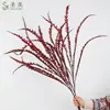 Rama Artificial Única con 5 Piezas de Hierba Cola de Fénix para Boda, Hogar y Decoración de Hotel, Flores Artificiales, Arreglos Florales al Por Mayor
