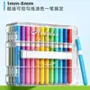 Marcadores Acrílicos Coloridos Portátiles Apilables, Plumas de Acuarela de Alta Calidad con Punta Suave que No Destiñen, Plumas de Dibujo Artístico para Niños al por Mayor