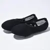 Zapatos de baile para niños sin cordones zapatos de ejercicio para mujer de suela blanda zapatos de ballet étnicos yoga pata de gato para adulto