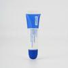 8ml 10ml 15mlpe plástico cosmético batom gloss labial tubo com cabeça oblíqua de batom plugue interno design livre