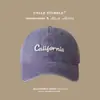 Gorra de Béisbol Suelta Estilo Urbano para Hombres y Mujeres, Gorra Vintage Lavada Desgastada con Pico de Pato, Corona Profunda y Ala Ancha, Hace que la Cara Parezca Más Pequeña