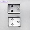 Venta al por mayor de fábrica accesorios para mesa de desmontaje de placa de roca accesorios para marco de mesa de lujo ligero conector de ángulo recto enchufable de tres agujeros 25X50
