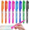 Fábrica Erasable Gel Pen plástico gel caneta 0.7 pintado cor caneta aluno da escola primária aprendizagem artigos de papelaria atacado