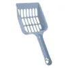 Pala de plástico para arena para gatos, venta al por mayor, pala para excrementos de gato, limpiador de inodoros, suministros para mascotas, resistente a las mordeduras, fabricantes duraderos, pala para arena para gatos, artefacto.