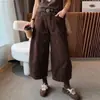 Pantalones acampanados de pana color verde musgo para mujer, nueva colección Otoño/Invierno 2026, estilo casual y relajado