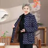 Abrigo de Invierno de la Abuela, Chaqueta de Algodón Engrosada con Forro de Felpa, Ropa de Algodón para Mujeres de Mediana Edad y Mayores, Chaqueta Nueva Acolchada de Algodón para Madres y Señoras Mayores