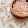 [Tao Yao] acrílico rosa cuentas pétalo cuadrado con cuentas diy pulsera de joyería hecha a mano accesorios de material