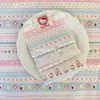 21 Piezas de Tela de Algodón Cepillado Rayada con Estampado de Gato de Dibujos Animados para Ropa Infantil y Bolsas Hechas a Mano para Bricolaje