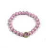 Pulsera de piedra ojo de gato nueva diseño de nicho femenino estilo nacional alto valor de color pulsera linda dulce para enviar a amigos novias