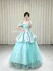 Vestido de un hombro 2026 Nuevo de alta gama Lujo Nicho Anfitrión Fiesta de Cumpleaños Ceremonia de Mayoría de Edad Traje para Actuación de Graduación