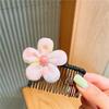 Peine para el cabello con artefacto para romper el cabello de niños, horquilla para el cabello con acabado de flequillo, accesorios para el cabello de verano, tocado con horquilla para mujer