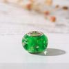 Han Yuyuan contas de vidro coloridas luminosas com furo grande Acessórios de vidro DIY material Contas para pulseira Contas atacado