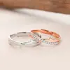 Anillo Par de Pareja Mobius Rebaja Caliente Espinas Plata de Ley Diseño Creativo de Nicho Estilo Ins Anillo Simple Anillo Abierto