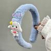 Diadema de Felpa Infantil de Dibujos Animados Niña Linda Diadema de Princesa Coletero para Bebé Nueva Pinza para el Cabello de Conejo Diadema