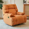 Cápsula Espacial de Primera Clase Sofá Individual Perezoso Sala de Estar Silla Mecedora Reclinable Casual Reclinable Eléctrico Multifuncional Lujo Ligero para el Hogar