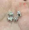 Novas Contas Espaçadoras de Liga de Prata Xizang Estilo Étnico Retrô Contas Semi-acabadas dly Acessórios para Pulseira Colar Feitos à Mão Atacado