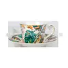 Taza de Porcelana de Hueso para el Té de la Tarde Tetera Sentido del Diseño Taza y Platillo Juego Taza de Café Caja de Regalo Regalo de Boda Alto Valor