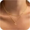 Collar de Hueso de Serpiente Dorado Transfronterizo Europeo y Americano con 26 Letras para Hombre, Microincrustado, Estilo Hip-Hop Simple, Gargantilla de Diseño de Nicho