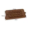 Molde de Silicone para Chocolate Desenho Animado Multiestilo Transfronteiriço Números e Letras Molde de Assar DIY Molde para Fudge Cubo de Gelo