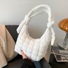 Bolsas Casuais de Nicho Estilo Coreano 2026 Verão Nova Tendência Estilo Preguiçoso Bolsa Transversal Fashion Bolsa Feminina Bolsa de Algodão Popular