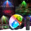 Iluminación de Escenario Bola Mágica Luz Láser LED Luces para Cumpleaños Fiesta en Casa Bodas KTV Luces de Ambiente Luces de Colores