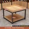 Gôndola ponta de gôndola balcão expositor vitrine prateleiras multicamadas supermercado loja de conveniência lanches frutas quadrado