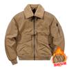 Chaqueta acolchada de algodón nueva para hombre de otoño e invierno abrigo con cuello de pelo desmontable casual cálido cuello alto acolchado de algodón 7911
