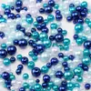 Perlas de Imitación de Agujero Recto de ABS 4-10 mm Mismo Color Cuentas Redondas Cuentas Sueltas Accesorios para Pulseras y Collares Hechos a Mano para Bricolaje