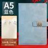 Caja de Regalo para Cuaderno A5 Traje Logo Impreso Personalizado Oficina de Negocios Bloc de Notas de Cuero Suave Regalo de Acompañamiento Simple Recuerdo