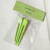 Pinza de Pato Escarchada al por Mayor para Lavado Facial y Maquillaje Pinza Lateral Grande Colorida Linda Pinza para el Cabello Pinza para el Flequillo Pinza de Tiburón Pinza para el Cabello
