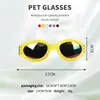 Gafas para perro gafas de sol para perro a prueba de viento accesorios de fotografía golden retriever suministros especiales para gafas de sol venta al por mayor