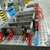 Plataforma de Pieza de Trabajo, Plataforma de Soldadura Flexible Tridimensional, Dispositivo de Posicionamiento de Pieza de Trabajo de Hierro Fundido, Banco de Trabajo de Soldadura Multitaladro para Robot