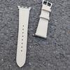 Adequado para a Nova Pulseira de Couro com Padrão Cruzado da Apple para Relógio Iwatch11 Geração 10/987 Se
