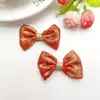 Nuevo Retro de Primavera Perlado Dorado Lazo en la Cintura Tocado DIY Ropa Bolsa Zapatos y Calcetines Accesorios Semi-acabados