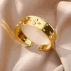 Pulsera de Serpiente de Acero Inoxidable y Oro de 18 Quilates para Mujer, Joyería de Moda de Apertura Amplia Europea y Americana Transfronteriza, Popular en Forma de Serpiente Oro Rosa