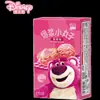 Hamasaki Disney Dulce Oso Fresa Corazón Taza Bolas Explosivas Fresa Yogur Jugo de Chocolate Paleta