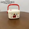 Lonchera Infantil de Acero Inoxidable 316, Dibujos Animados Lindos, con Compartimentos, Contenedor para Mantener Fresco, Lonchera, Tazón, Caja Bento