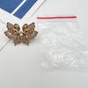 Hebilla de cintura estilo mariposa de diamante sin perforaciones para falda de jeans, botón fijo multifuncional, artefacto para cintura pequeña