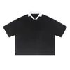 Camiseta Deportiva de Manga Corta con Bloques de Color y Cuello Cuadrado para Hombre Etai, Nueva Tendencia Verano 2026.