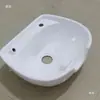 Lavabo Cerámico Salón de Belleza Lavabo Barbería Boquilla Grifo Accesorios Cama de Lavado de Cabello Almohada Lavabo