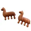 Regalo estilo chino en el Año del Caballo: Peine Masajeador Forma de Caballo de Sándalo, Peine de Meridianos, Regalo Souvenir, Grabado Personalizable, Peine de Madera Maciza
