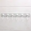 Ganchos de Fuerte Carga para Baño, Colgador de Ropa de Pared sin Taladro, Ganchos de Pared sin Rastro, Ganchos Adhesivos para Ropa