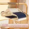 Perchas Domésticas Engrosadas Antideslizantes, Perchas para Ropa que No Dejan Marca, Perchas Japonesas Engrosadas para Secar Ropa, Perchas sin Marca con Hombreras