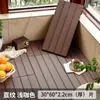 Piso de Compósito Plástico-Madeira para Pátios Externos, Anticorrosivo, Resistente ao Desgaste, Impermeável, Reforma de Pátios Externos e Terraços, Fábrica de Piso Plástico-Madeira