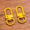 Piezas de accesorio DIY multicolor de 13*32 mm, colgantes para bolsas, llaveros de dopamina coloridos, cierres giratorios para puertas