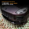 Aplicable a Porsche Macan MK1 2015-2017 Etapa Temprana Lip Frontal Integrado Splitter Frontal Kit de Carrocería Spoiler Modificación