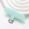 Venta Caliente Colorido Tela Curada Funda para Teléfono Móvil Clip en Forma de T Adhesivo Trasero Universal Sin Deformación Correa Universal para Teléfono Móvil Espaciador Hebilla D