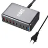 Carregador de Mesa de Nitreto de Gálio 440W PD Transfronteiriço Novo Carregador 440W Adaptador PD Multifuncional 100W