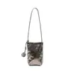 Bolsa de Mujer Más Vendida, Bolso Cruzado Versátil de Gama Alta para el Trabajo, Billetera para Monedas, Bolso para Teléfono Móvil, Bolso Pequeño, Bolso Vertical de Cuero para Teléfono Móvil